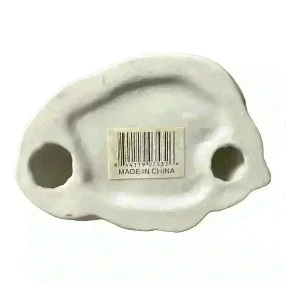 Pretty porcelain lady statuette - Picture 7 of 8